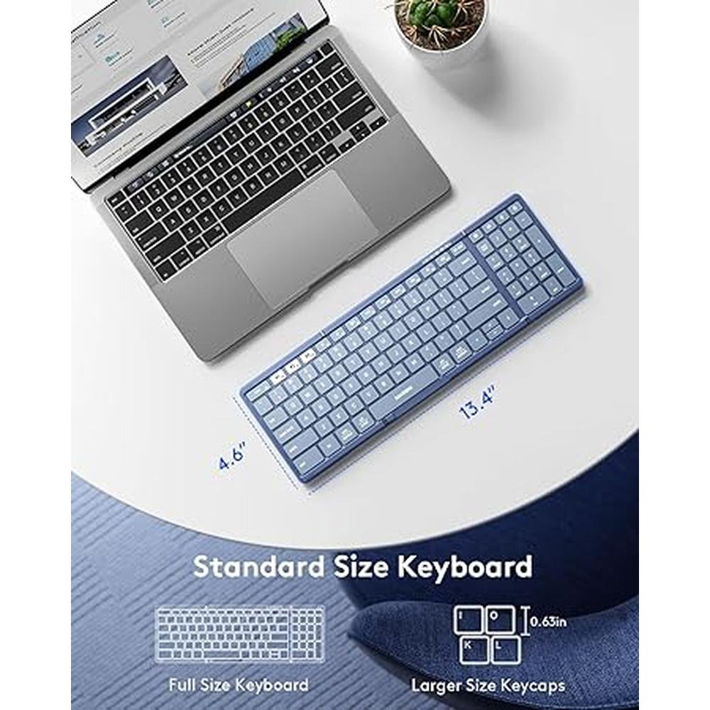 Keyboard Samsers: Samsers Foldable Bluetooth Keyboard with – Close-up Detail