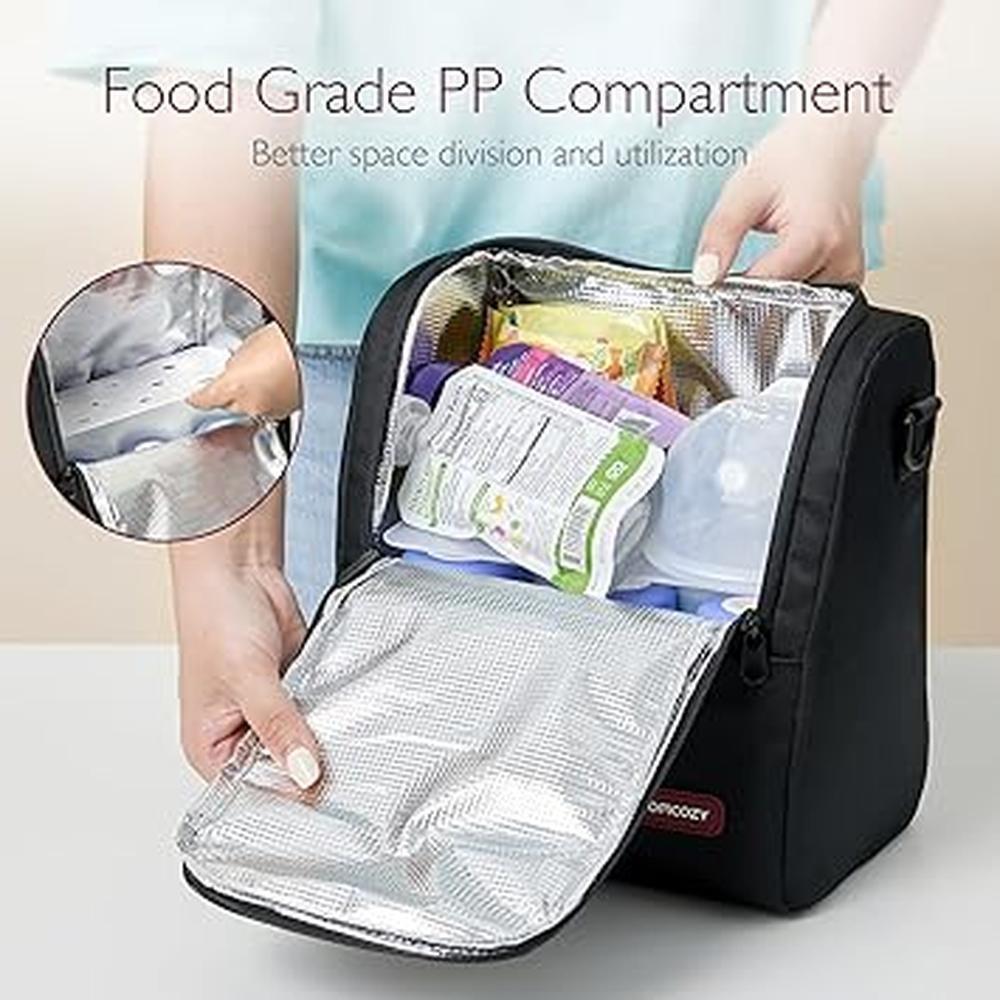 Baby Bag: Momcozy Insulated Baby Bottle Bag Multi-Function – In Use