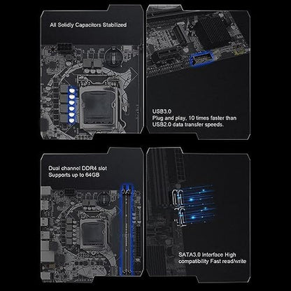 Mainboard Heayzoki: Heayzoki B460M Motherboard – Packaging