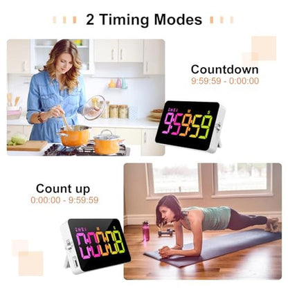 Premium Kitchen Digital Timer – Close-up Detail