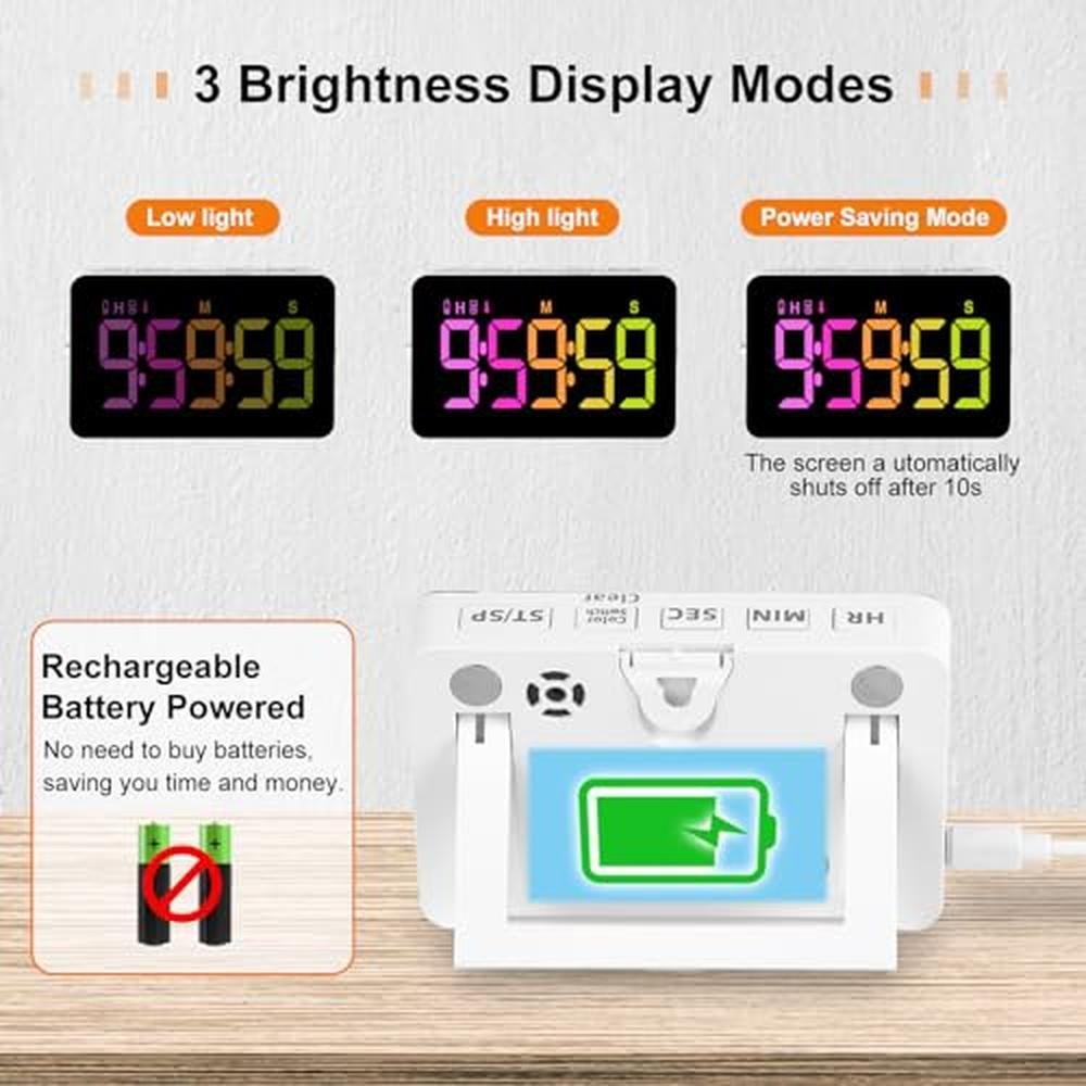 Premium Kitchen Digital Timer – In Use