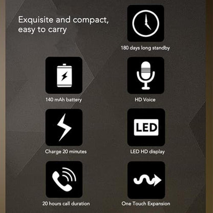 Retractable Earpiece: Premium Wireless Retractable – Side View