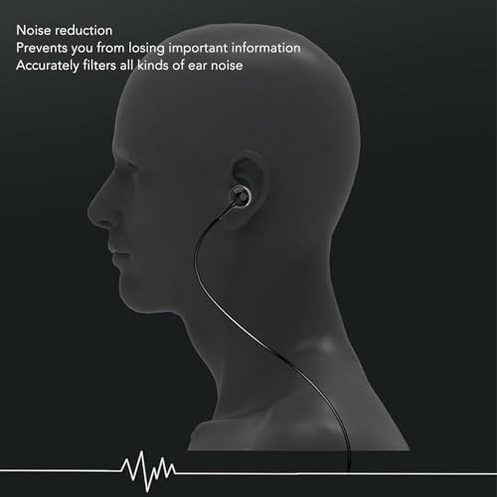 Retractable Earpiece: Premium Wireless Retractable – In Use
