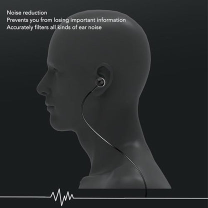 Retractable Earpiece: Premium Wireless Retractable – In Use