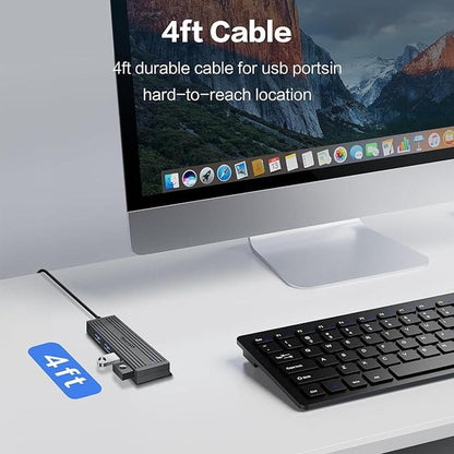 4-Port USB 3.0 Ultra-Thin Data Hub – In Use
