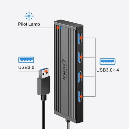 4-Port USB 3.0 Ultra-Thin Data Hub – Packaging