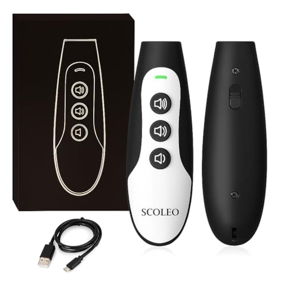 Dog Bark: SCOLEO Anti Barking Device Ultrasonic Dog Trainer – Front View