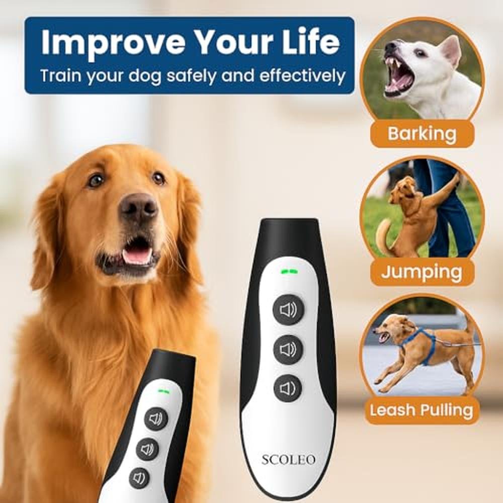 Dog Bark: SCOLEO Anti Barking Device Ultrasonic Dog Trainer – Close-up Detail