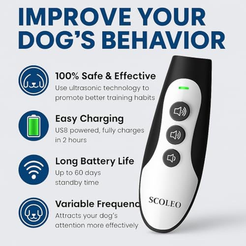Dog Bark: SCOLEO Anti Barking Device Ultrasonic Dog Trainer – Packaging