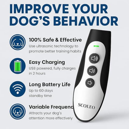 Dog Bark: SCOLEO Anti Barking Device Ultrasonic Dog Trainer – Packaging