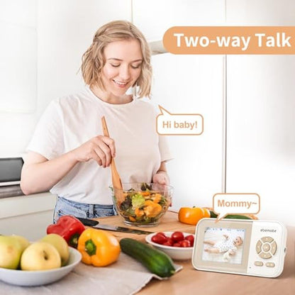 Video Baby Monitor: Ebemate EBE28 2.8 LCD Screen Video – Packaging