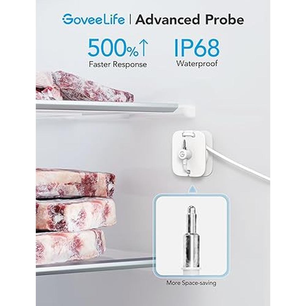 GoveeLife WiFi Refrigerator Thermometer – In Use