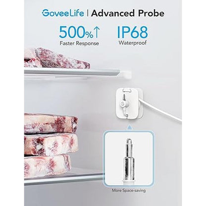 GoveeLife WiFi Refrigerator Thermometer – In Use