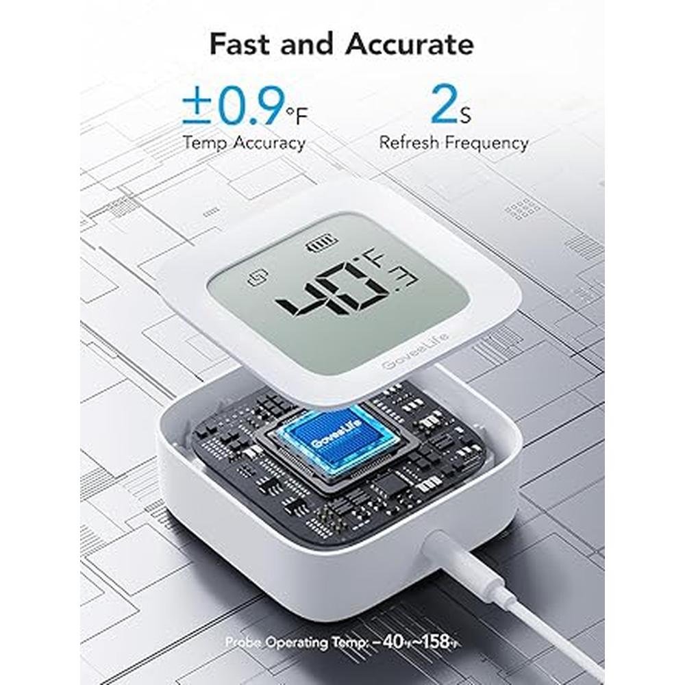 GoveeLife WiFi Refrigerator Thermometer – Packaging