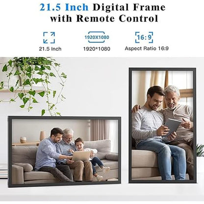 Frame Picture: Nethgrow Large Digital Picture Frame 21.5 – Packaging