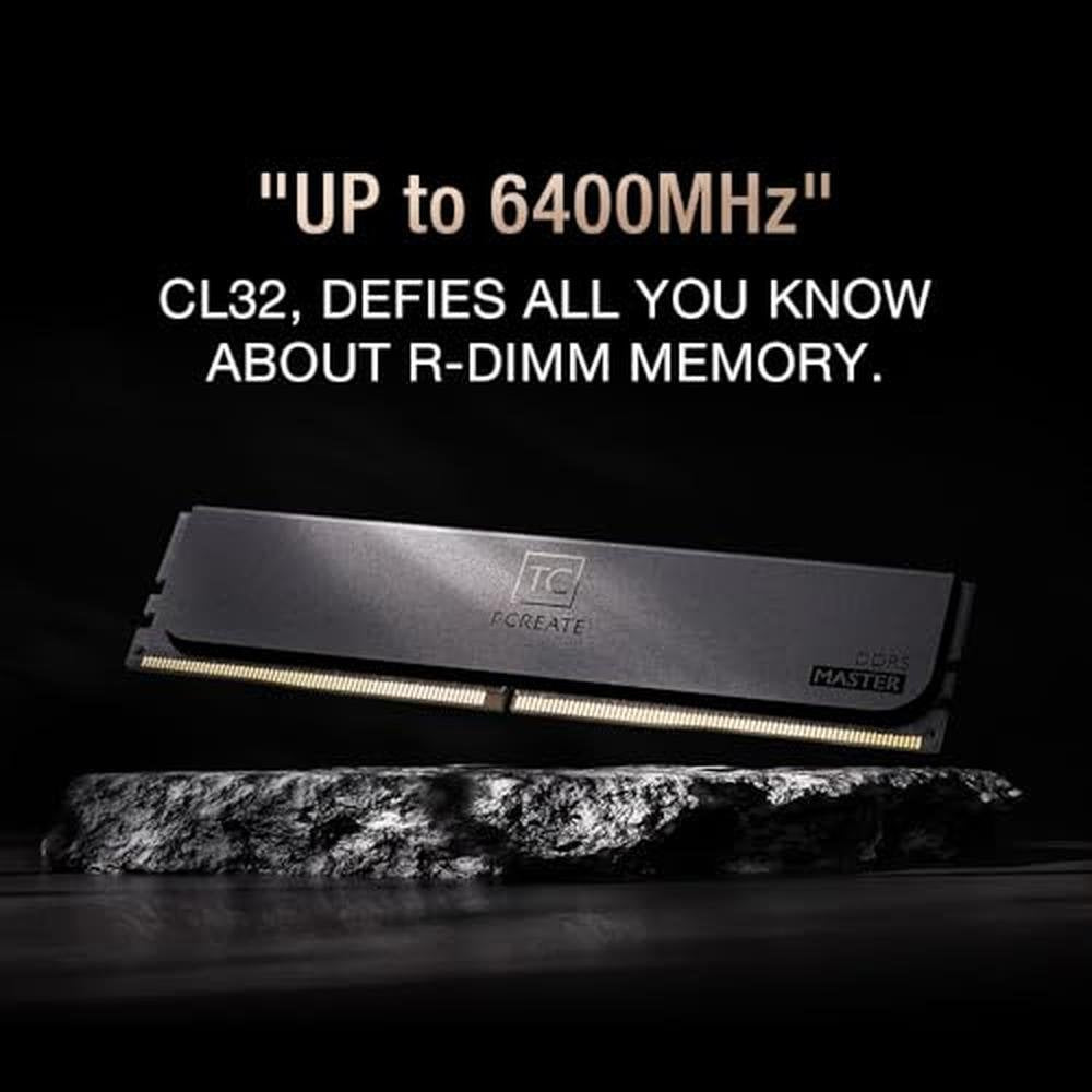 TEAMGROUP T-Create Master Overclocking DDR5 R-DIMM 64GB Kit – Side View