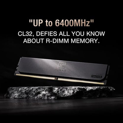 TEAMGROUP T-Create Master Overclocking DDR5 R-DIMM 64GB Kit – Side View