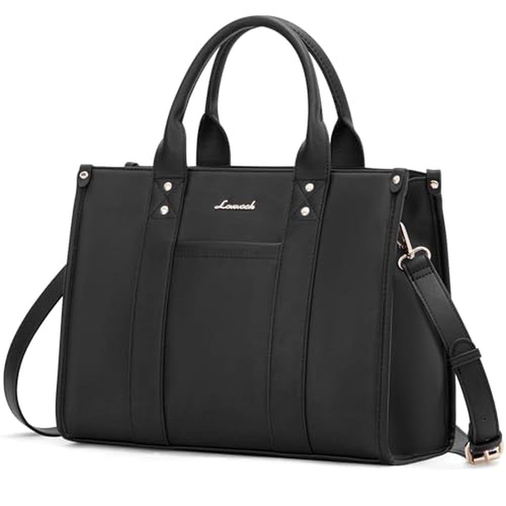Purse Lovevook: LOVEVOOK Leather Tote Bag Purse for Women – Front View