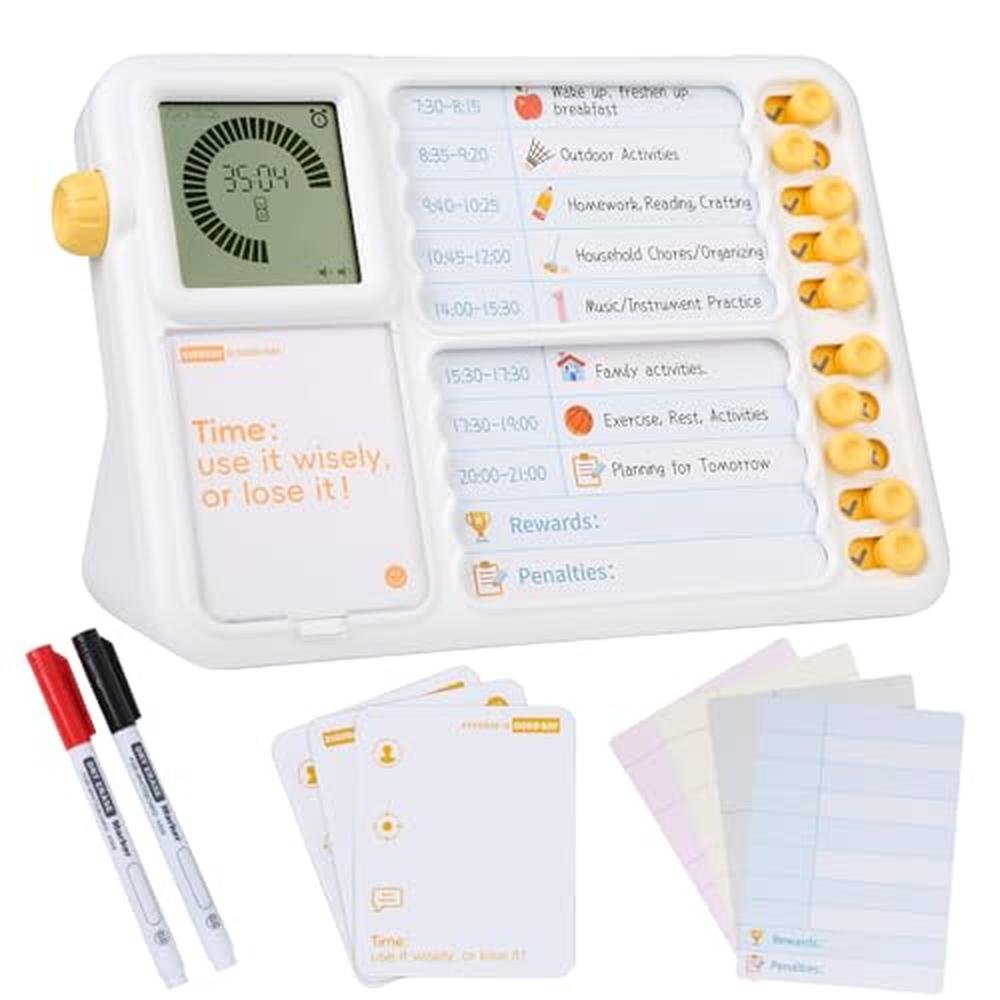 Timer Visual for Kids: Planning Board – Front View