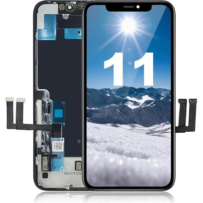 for iPhone 11 LCD Screen Replacement – Front View