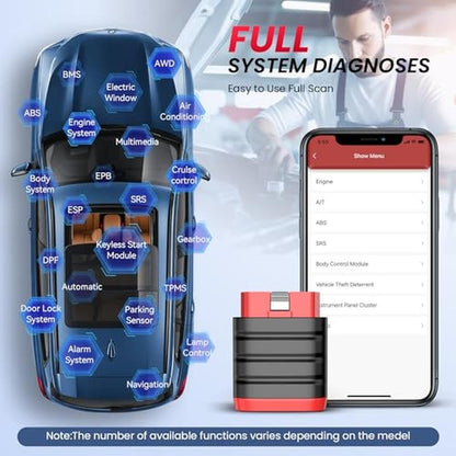 Scanner Tool: THINCAR Thinkdiag Mini Bluetooth OBD2 – Side View