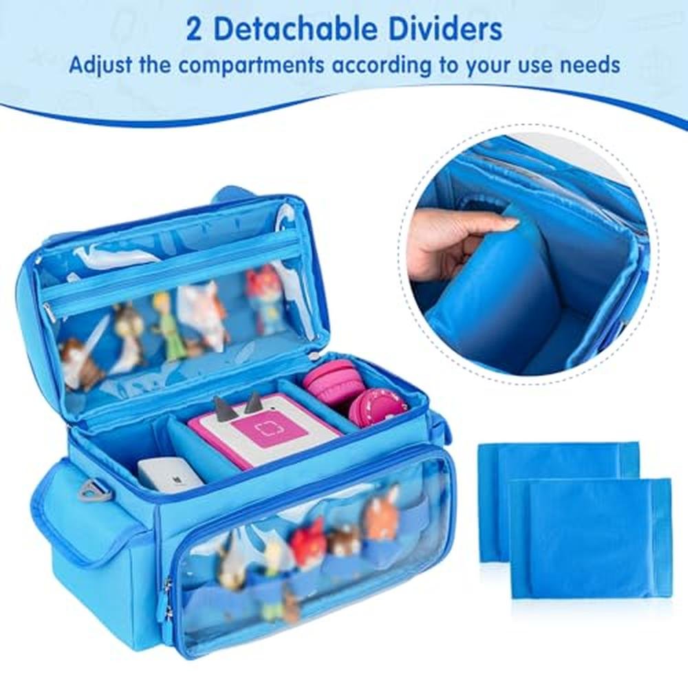 Tonies Bag: Jaffzora Carrying Case Compatible with Toniebox – Close-up Detail
