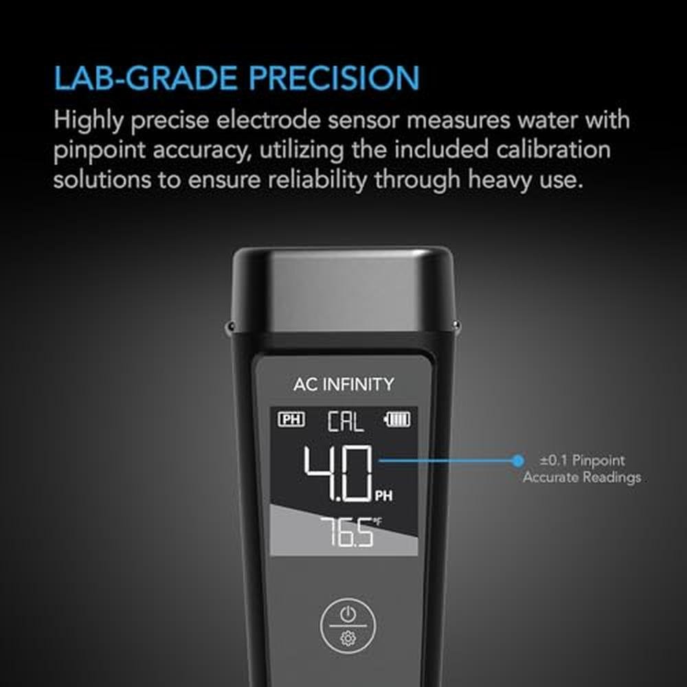 High Precision Digital pH Meter Kit – Close-up Detail