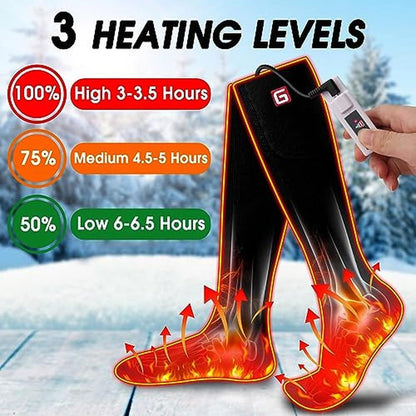 Heated Socks for Men and Women – Close-up Detail