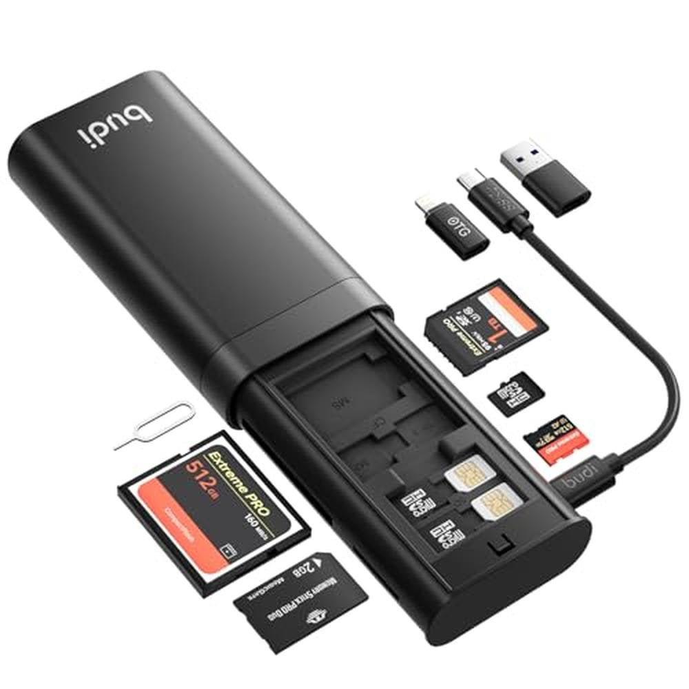 Reader Cameras: BUDI Multifunctional 7-in-1 High-Speed – Front View