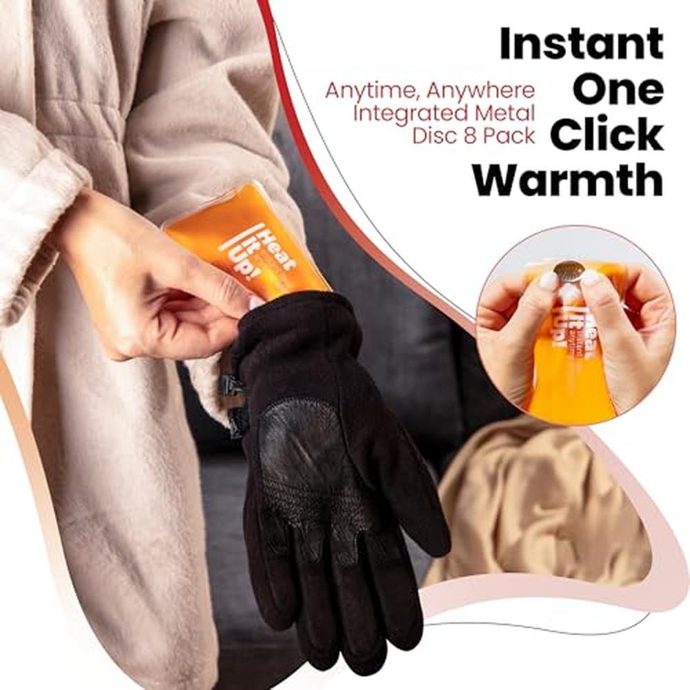 Heat Packs: Heat It Up Reusable Heat Pack 8 Instant Heat – In Use