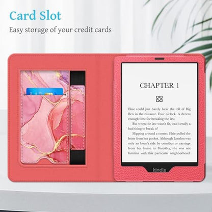 Kindle Paperwhite: Fintie Stand Case 11th Generation – In Use