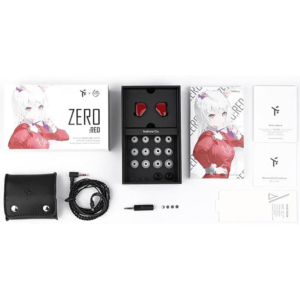 x Crinacle Zero: RED Dual Dynamic Drivers in-Ear Headphone – Side View