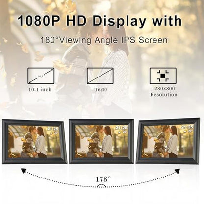 Digital Frame: Frameo 10.1 Inch Smart WiFi Digital Photo – In Use
