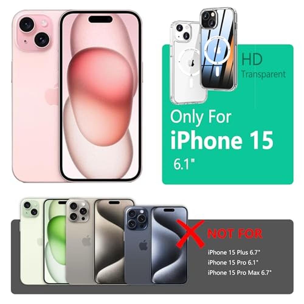 Case Ones: ONES iPhone 15 Hybrid Magnetic Phone Case – Side View