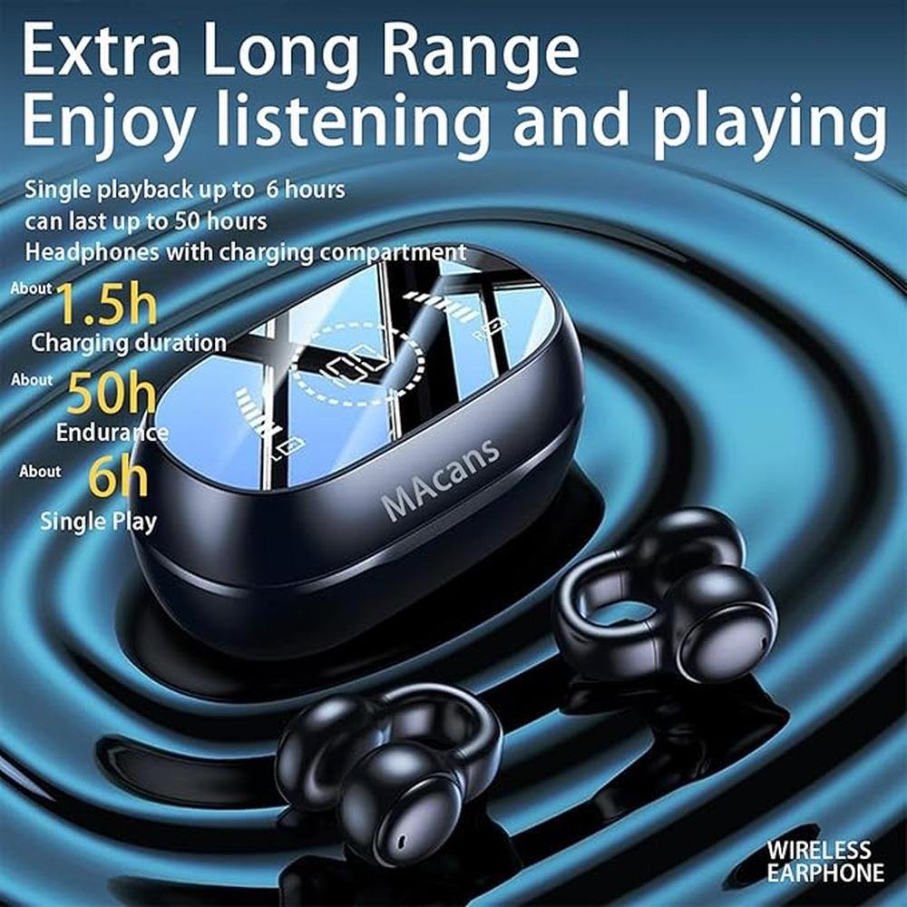 Wireless Earbuds Open Ear Clip Headphones Air Conduction – Packaging