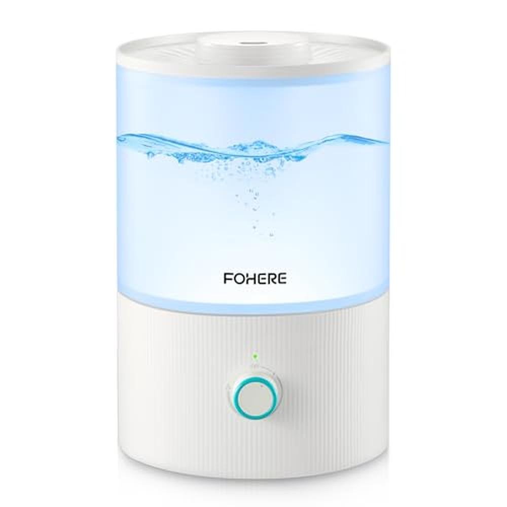 FOHERE Humidifiers: FOHERE 3.2L Top Fill Cool Mist – Front View