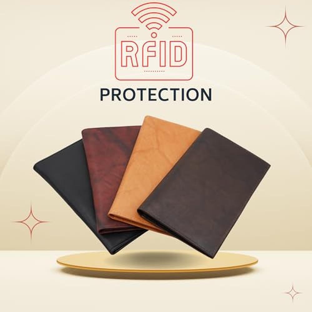 Wallet Leather: AG Premium Cowhide Leather Wallet for Men – In Use