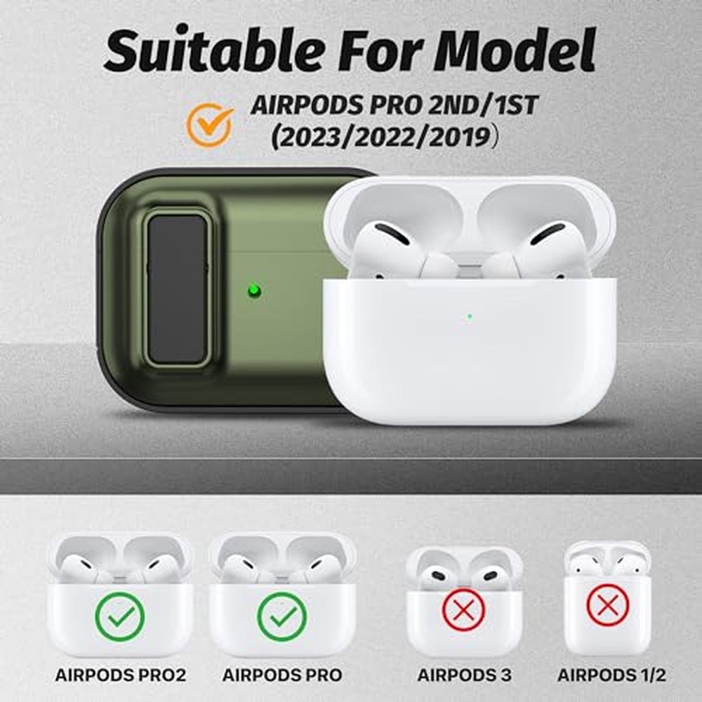 AirPods Case: Valkit Compatible AirPods Pro 2nd 1st – Side View