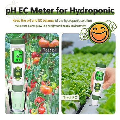 Hydroponic Garden Water Quality Monitoring – Side View