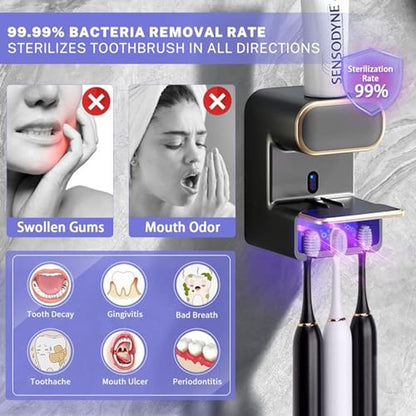 Toothpaste Dispenser: WEKITY Automatic Wall Mounted – Close-up Detail