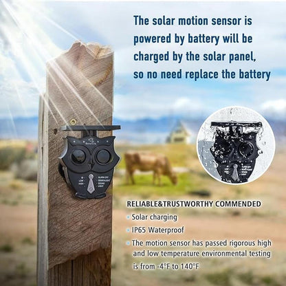 Driveway Alarm: Betterlink 1/2 Mile Long Range Solar – Close-up Detail