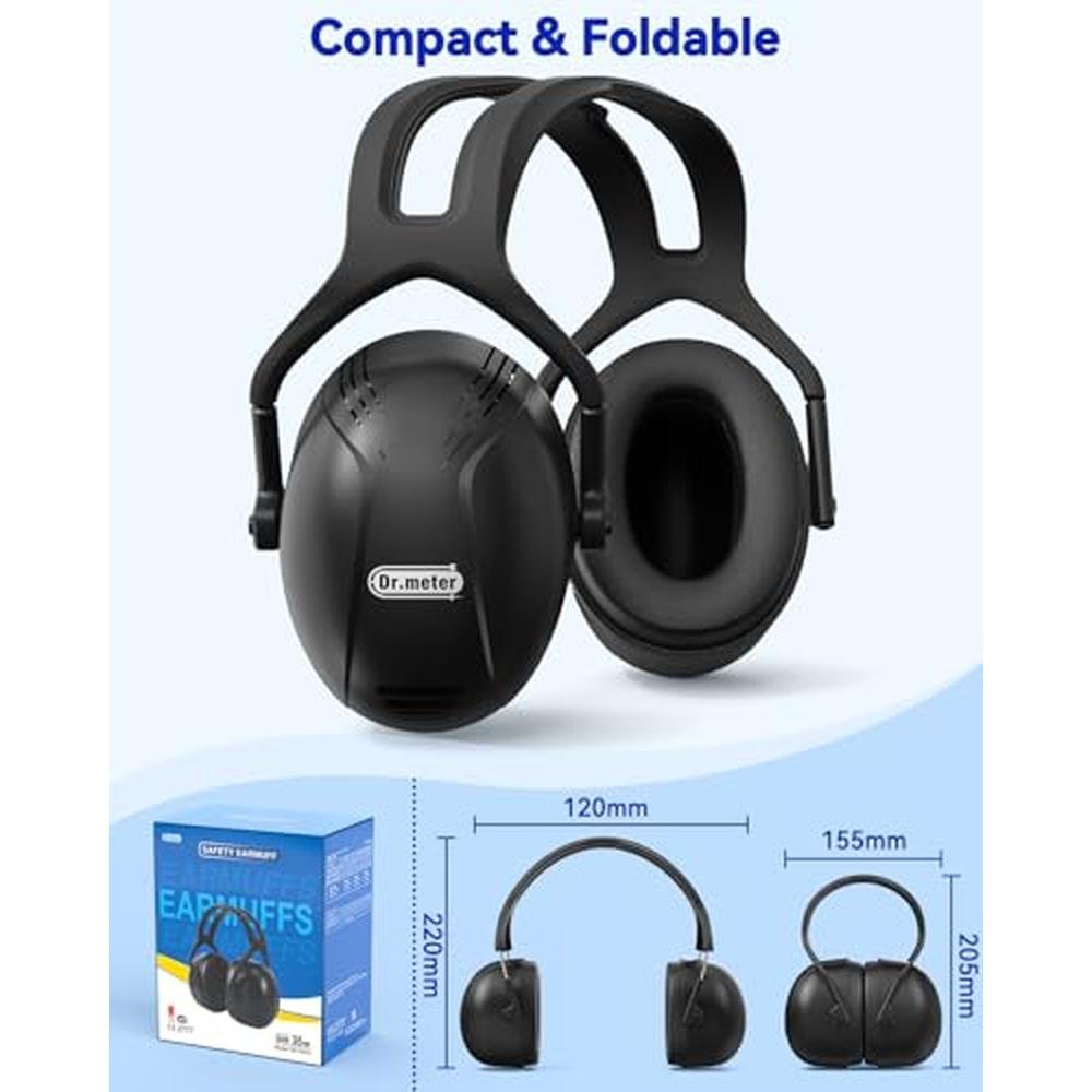Noise Ear Protection: Dr.meter Noise Cancelling Headphones – Packaging
