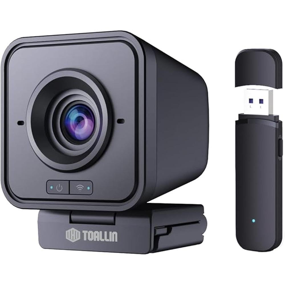 Video Toallin: Toallin 1080p HD Wireless Webcam – Front View