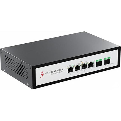 6-Port 2.5G Ethernet PoE+ Switch – Front View