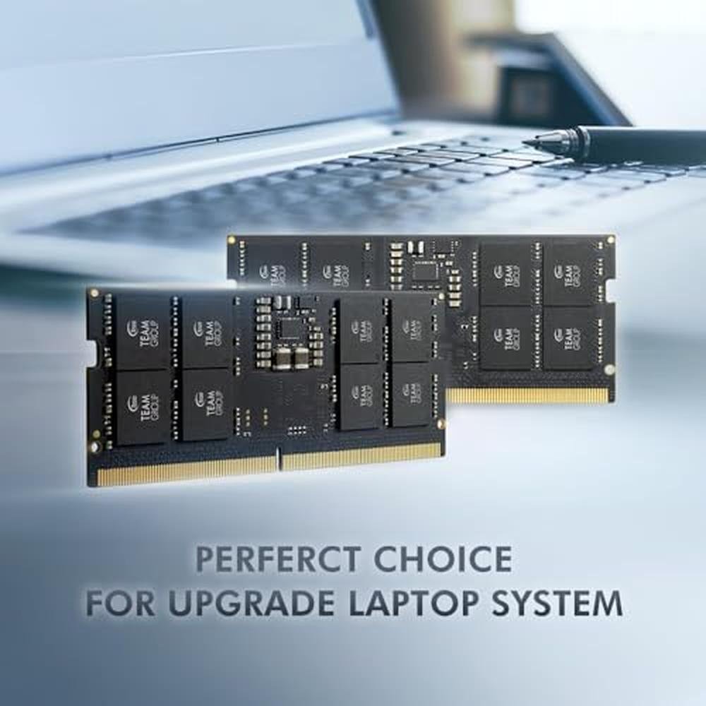 TEAMGROUP Elite SODIMM DDR5 64GB – Close-up Detail