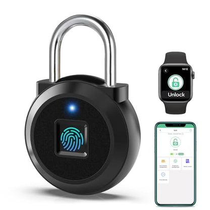 Fingerprint Lock: Dhiedas Fingerprint Lock for Gym Locker – Front View