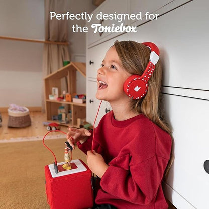 Tonies Foldable Wired Headphones for Kids – In Use