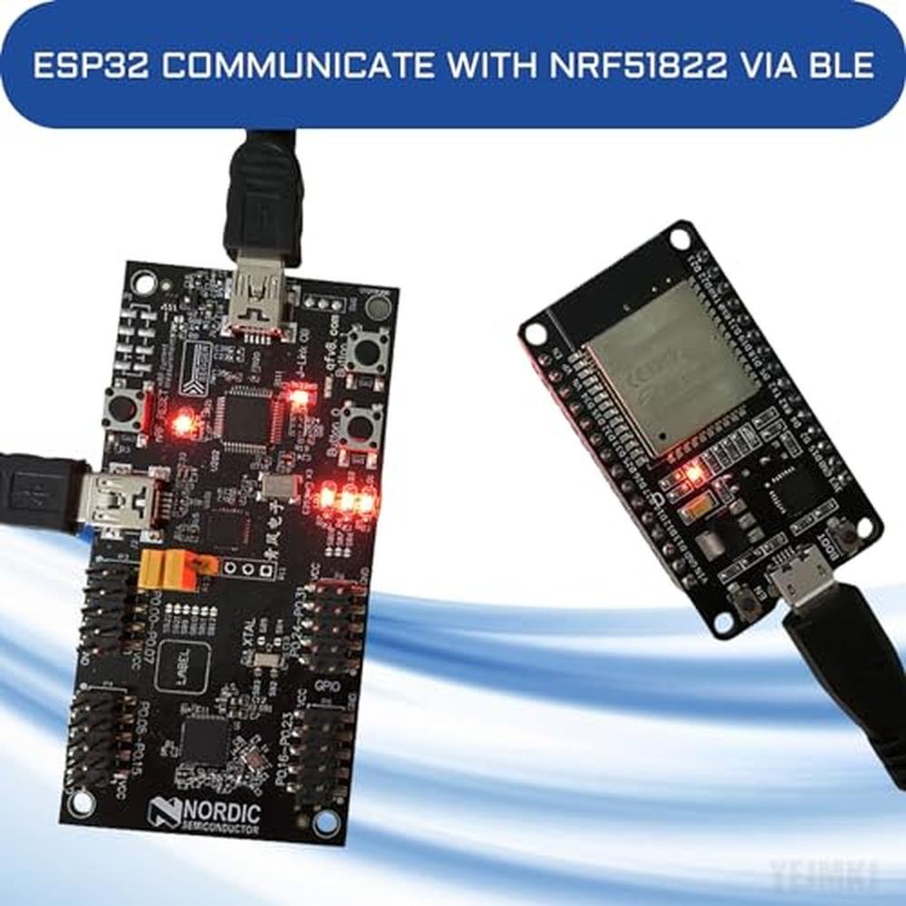ESP Dual Core: YEJMKJ 10pcs ESP32 ESP-32S Development Board – In Use