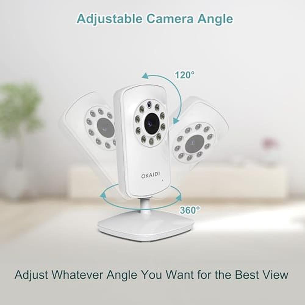Baby Monitor: OKAIDI Video Baby Monitor with Camera and – In Use