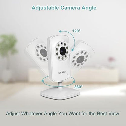 Baby Monitor: OKAIDI Video Baby Monitor with Camera and – In Use